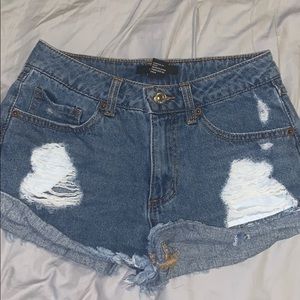 Jean shorts